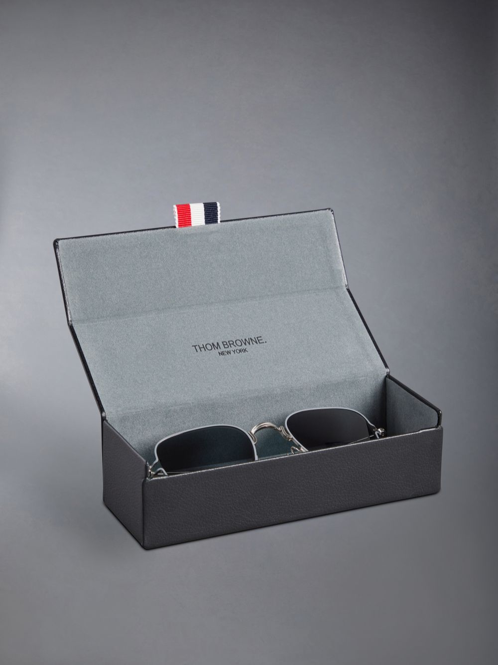Gafas de Sol Thom Browne Titanium Square Hombre Plateadas | TPW56P27706