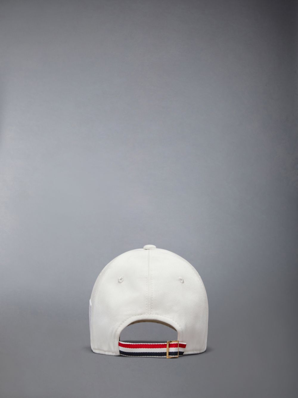 Gorras Thom Browne Cotton Twill Flag Patch Classic Baseball Hombre Blancas | HMH79U99593