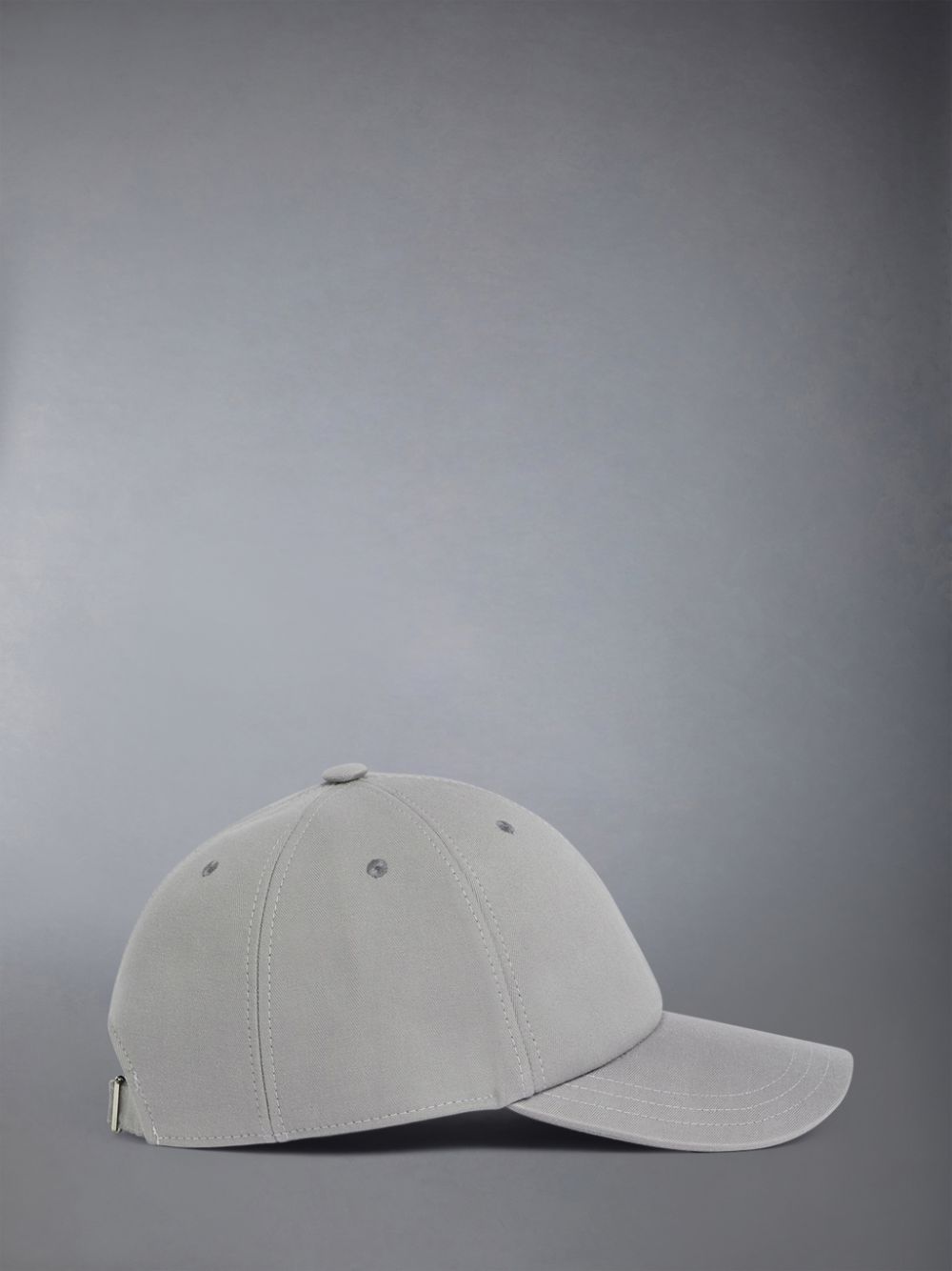 Gorras Thom Browne Twill Classic 6-Panel Baseball Hombre Gris | HBK28F62290