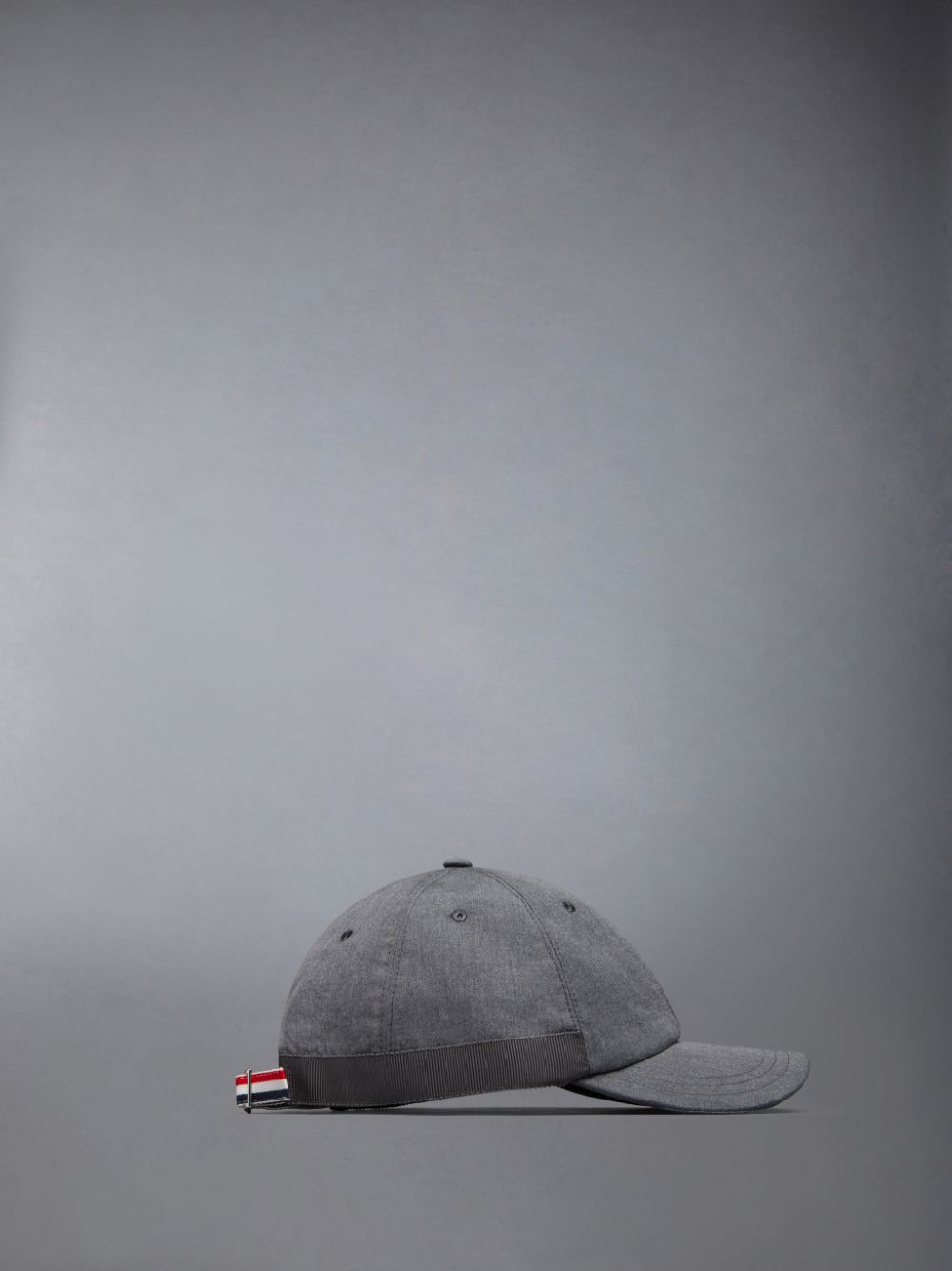 Gorras Thom Browne Typewriter Cloth Classic Baseball Mujer Gris | RRZ54M05970