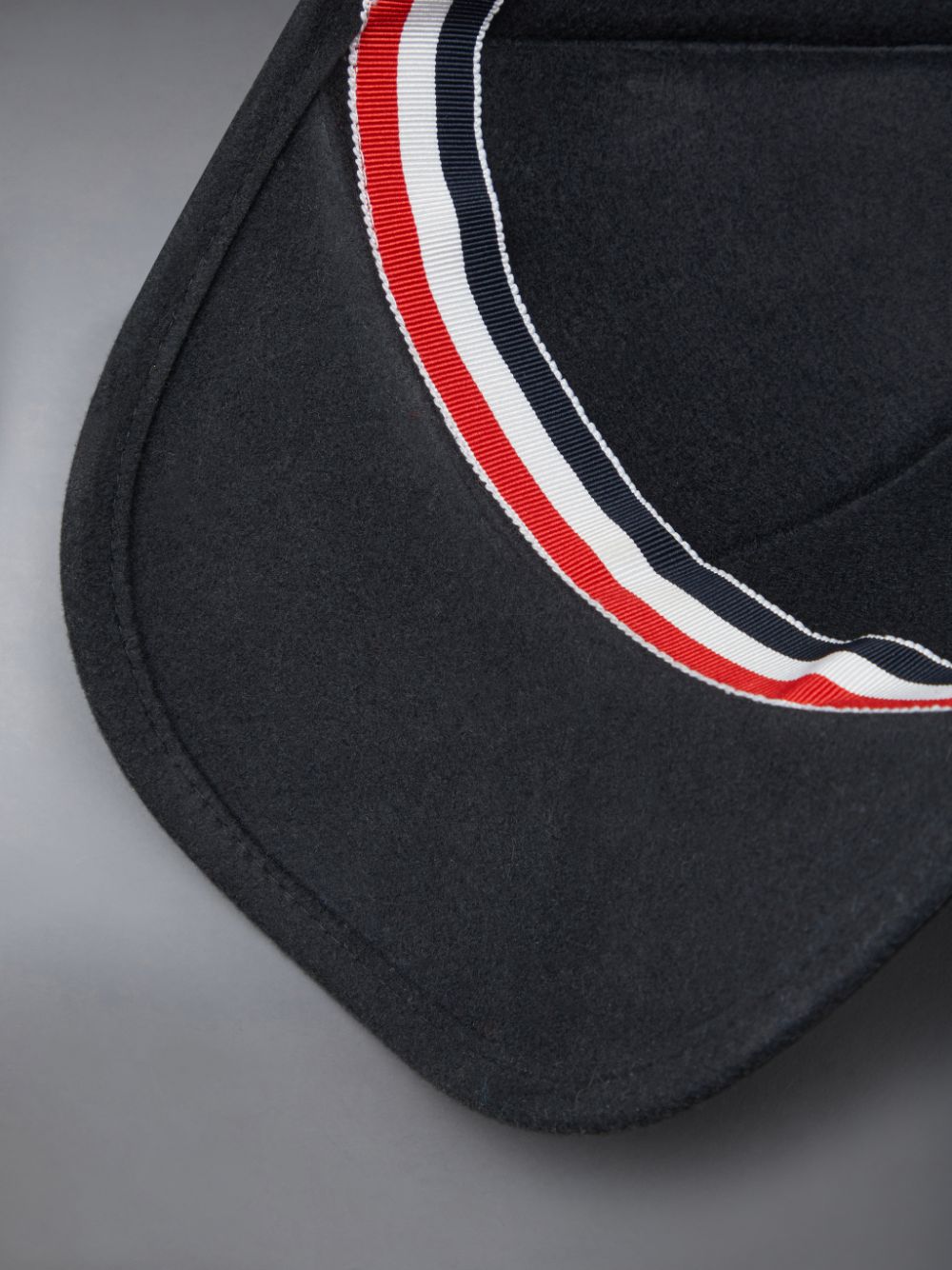 Gorras Thom Browne Wool Felt Baseball Mujer Gris | QUT11R92743