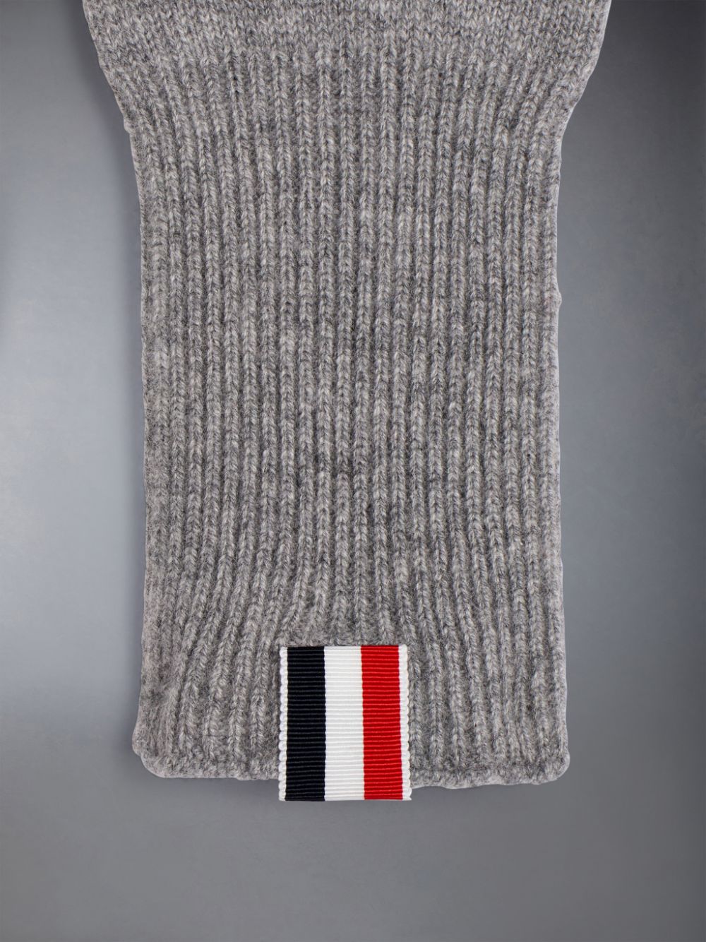Guantes Thom Browne 4-Bar Cashmere Hombre Gris | RAD19W54592
