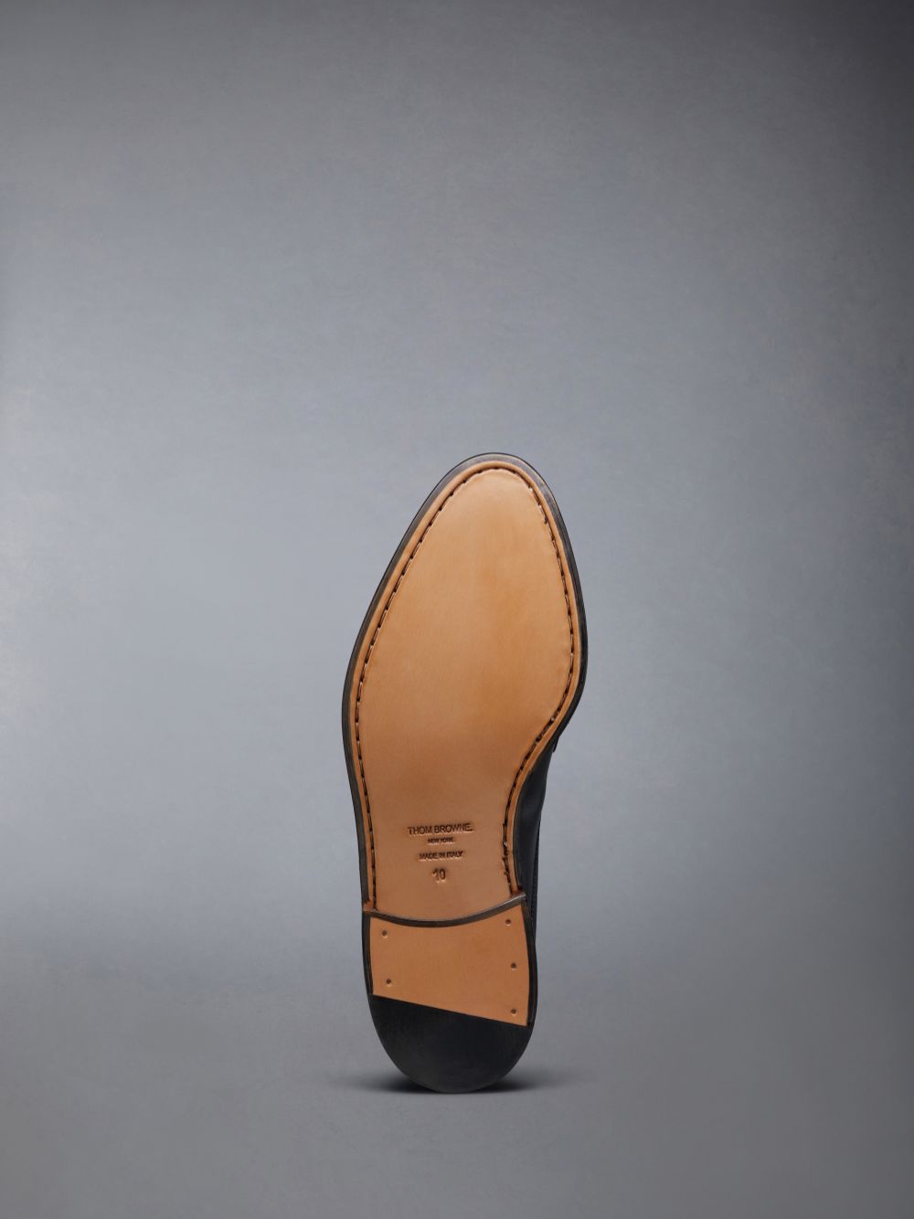 Mocasines Thom Browne Calf Flexible Leather Sole Pleated Penny Hombre Negras | XUV06U23717