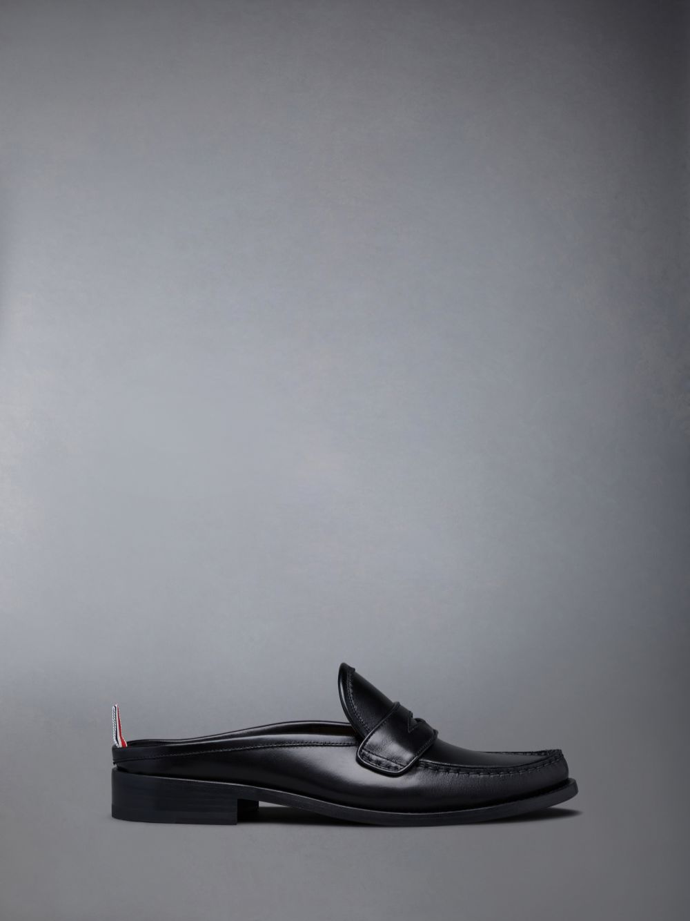 Mocasines Thom Browne Calf Flexible Leather Sole Pleated Penny Hombre Negras | XUV06U23717