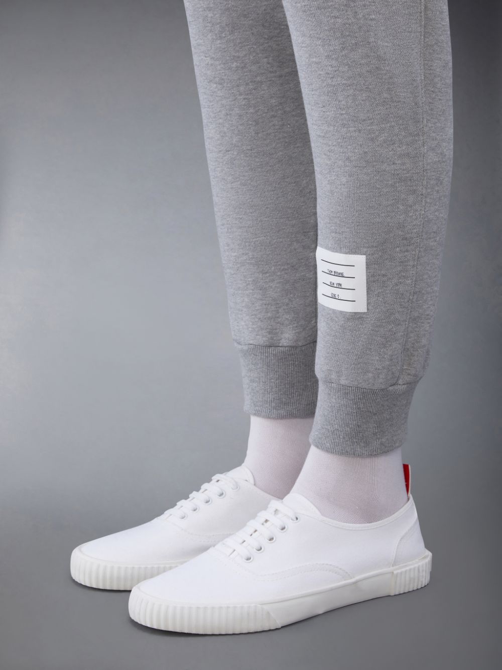 Pantalon Deportivo Thom Browne Classic Loopback 4-Bar Hombre Gris | ACO98K78270
