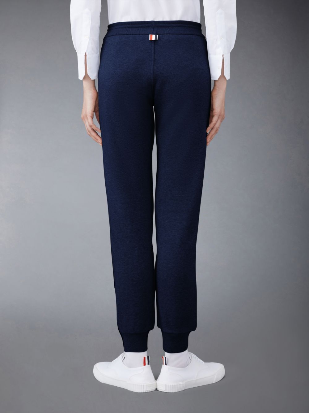 Pantalon Deportivo Thom Browne Classic Loopback Stripe Mujer Azules | EUC60L86795