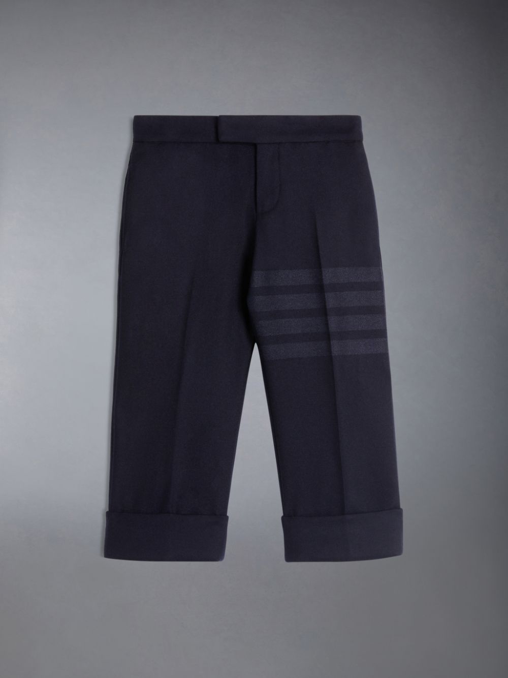 Pantalon Thom Browne Flannel 4-Bar Classic Niña Azules | WAD79K21446