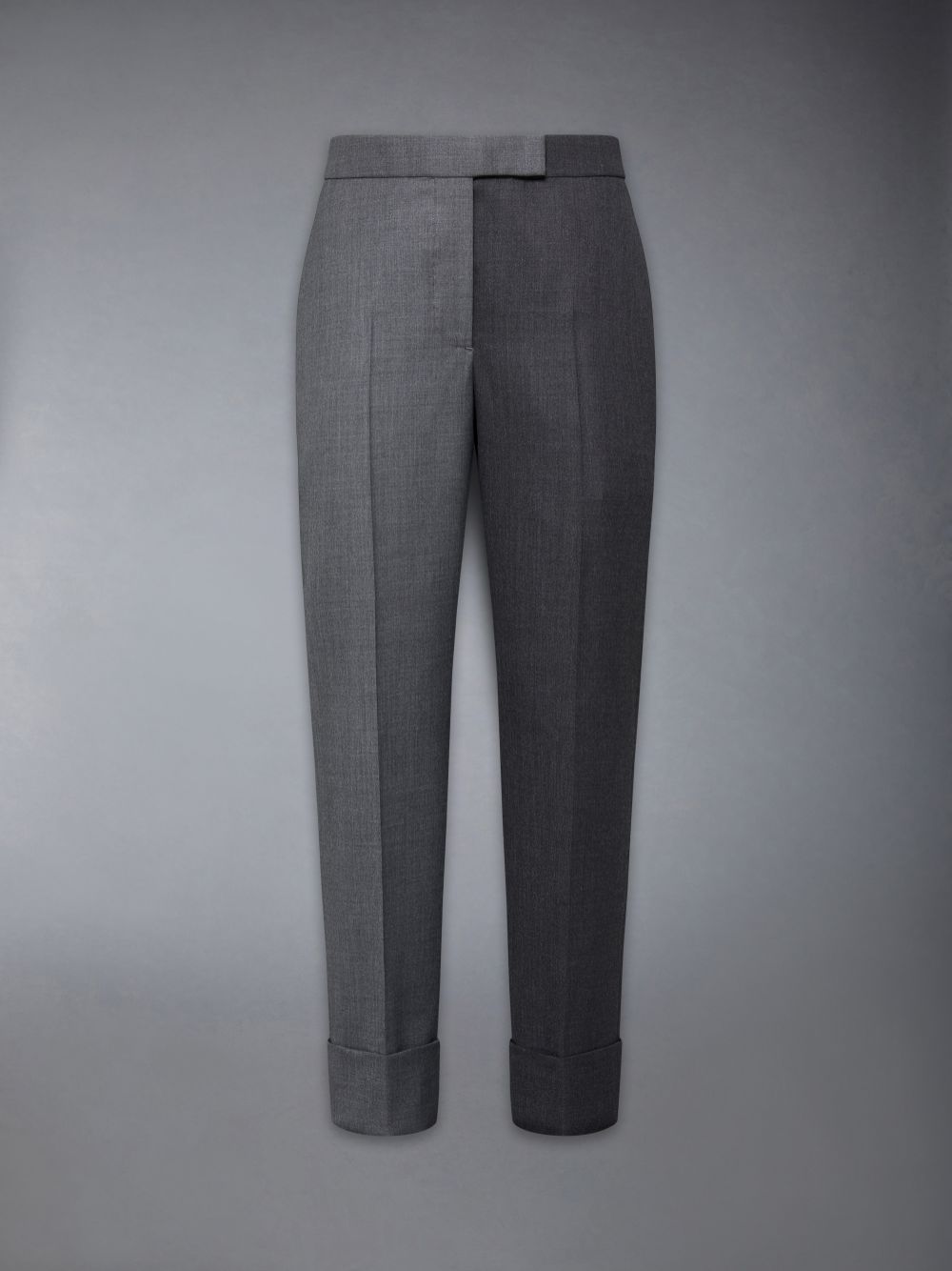 Pantalon Thom Browne Funmix Twill Classic Back Strap Mujer Gris | XWH65H48895