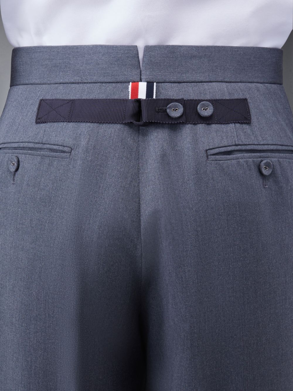 Pantalon Thom Browne Typewriter Cloth Classic Hombre Gris | NON40P51829