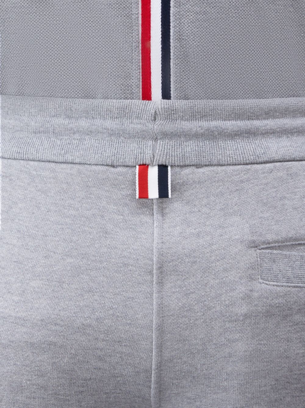 Pantalones Cortos Deportivos Thom Browne Classic Loopback 4-Bar Hombre Gris | XFJ57F83233