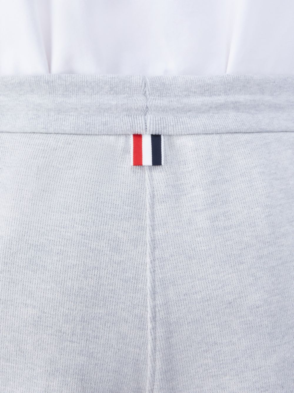 Pantalones Cortos Deportivos Thom Browne Double Face Knit 4-Bar Hombre Gris | OOZ62A78491
