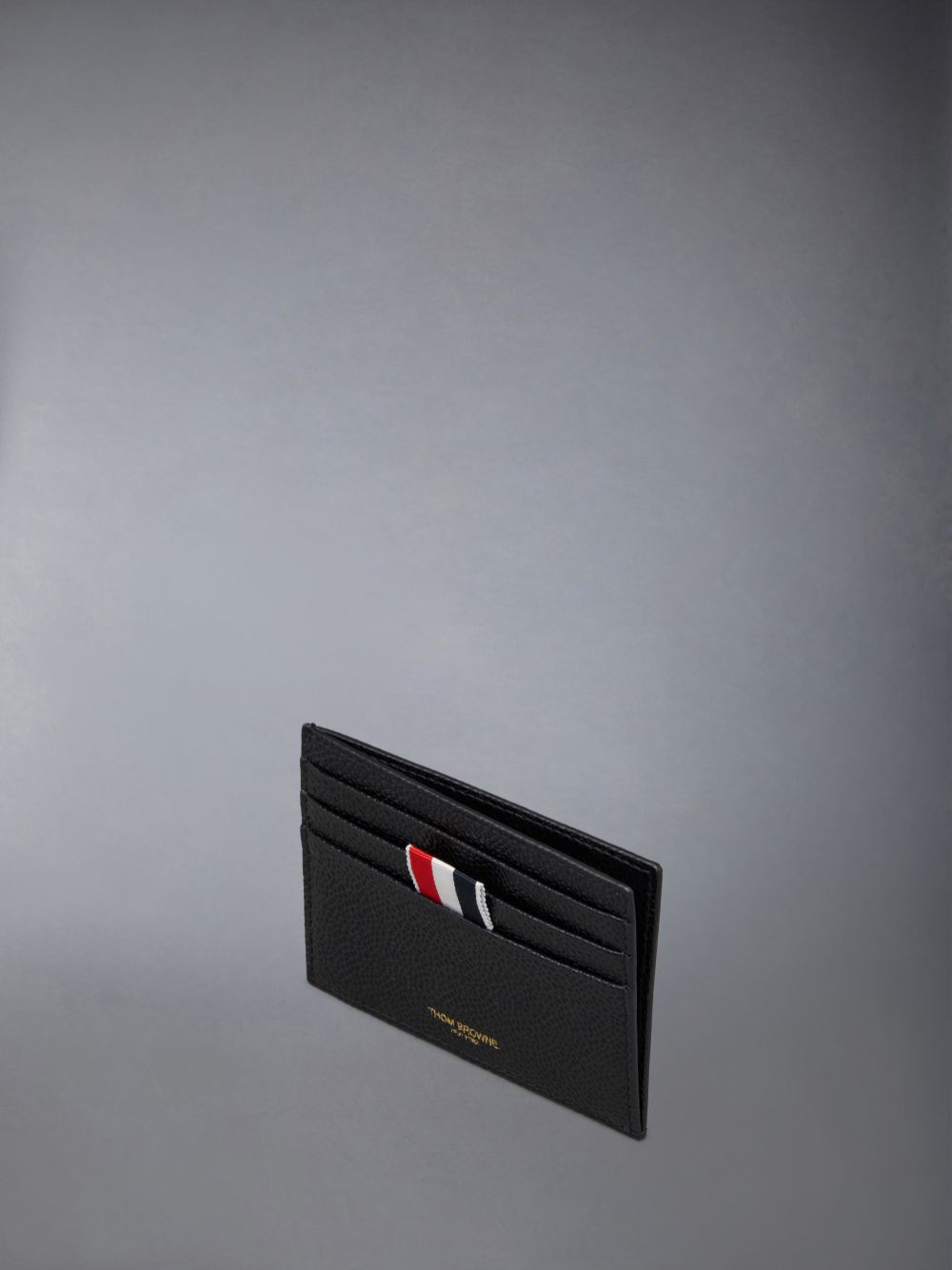 Porta Tarjetas Thom Browne Cotton Canvas Note Hombre Negras | DDE39O91356
