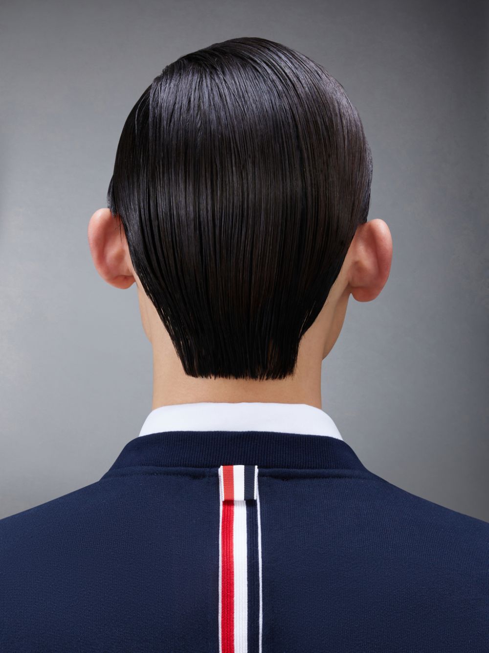 Pullover Thom Browne Classic Loopback Stripe Hombre Azules | XLQ71Y62312