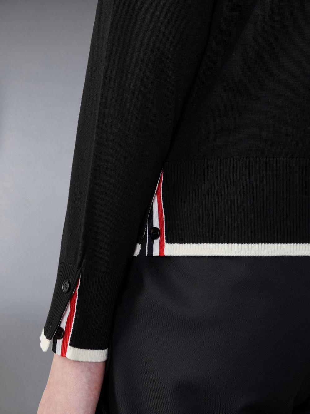 Pullover Thom Browne Fine Merino Wool 4-Bar Relaxed Fit Turtle Neck Hombre Negras | FSF05C63027