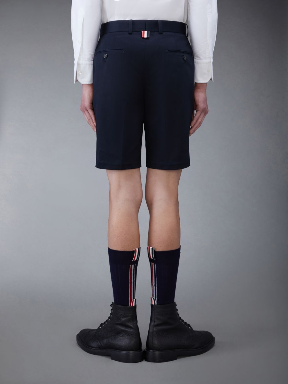 Short Thom Browne Cotton Twill Chino Hombre Azules | NRJ35U55672