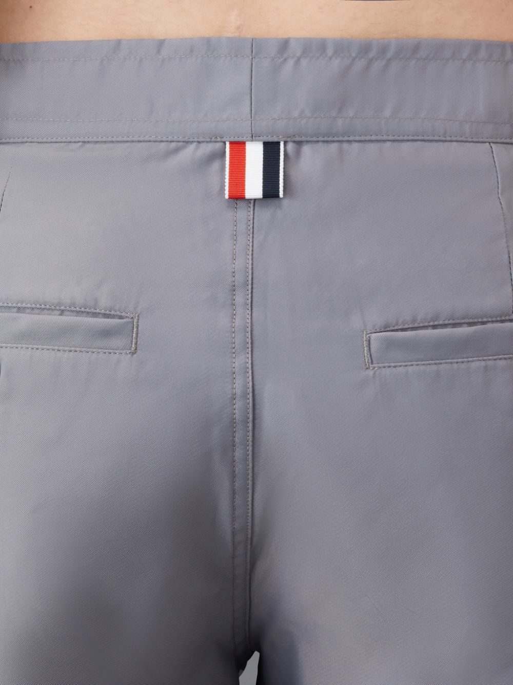 Shorts De Playa Thom Browne Swim Tech 4-Bar Hombre Gris | RPZ65U49462
