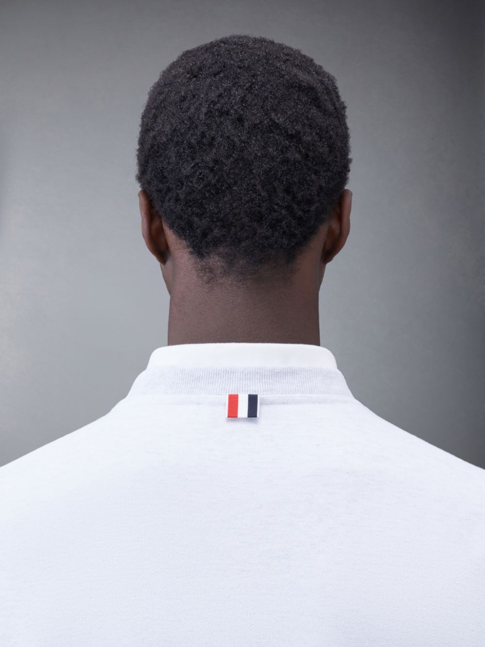 Sudaderas Thom Browne Classic Loopback 4-Bar Hombre Blancas | LZB48R38707
