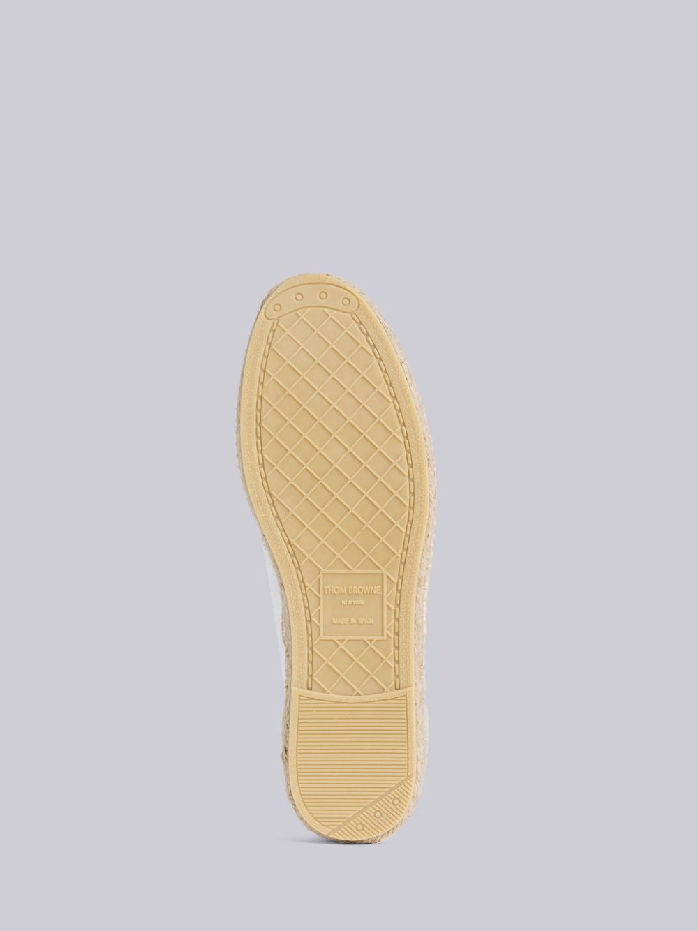 Zapatillas Thom Browne Canvas Espadrille Heritage Hombre Blancas | SSD09E13595