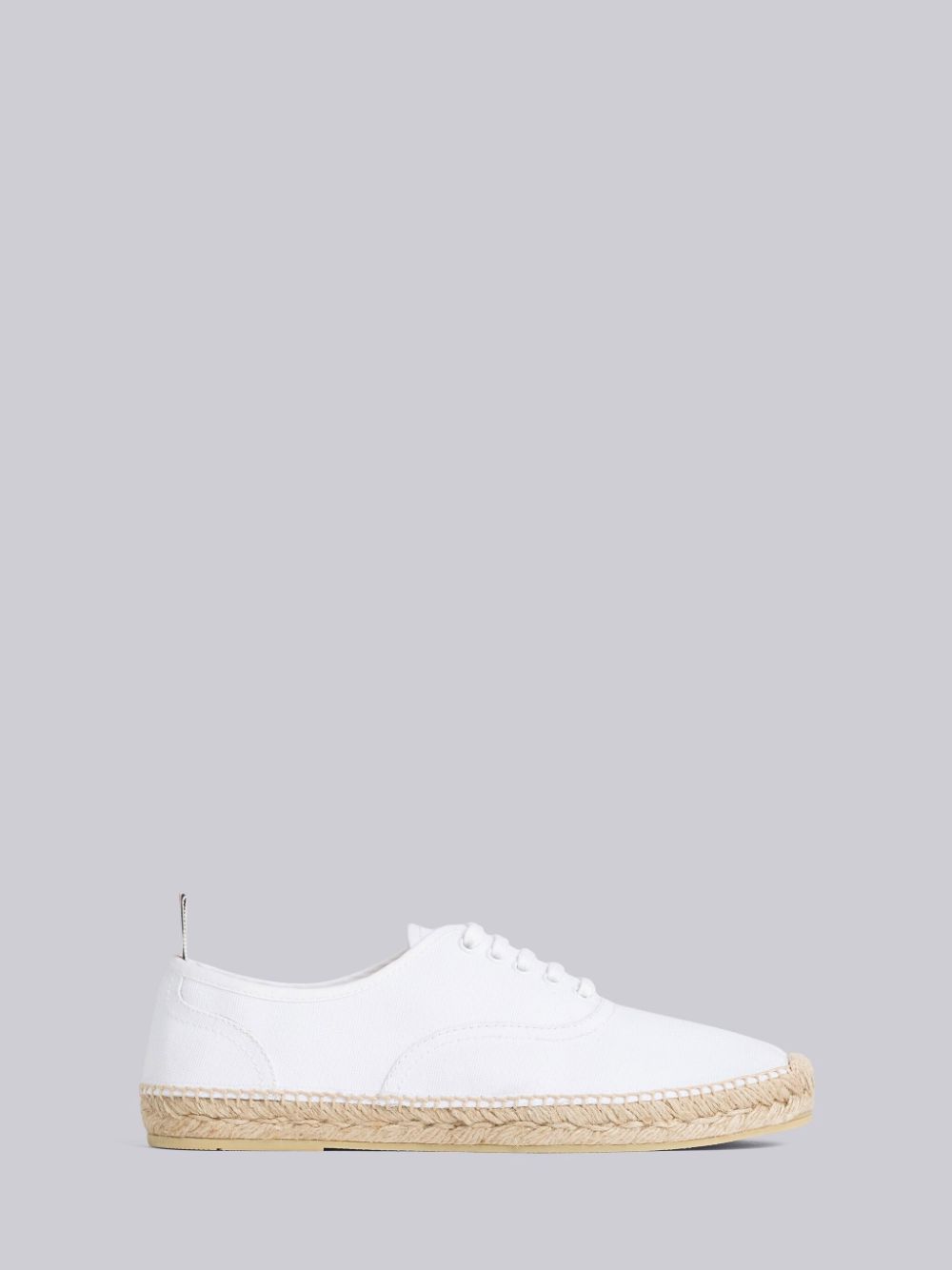 Zapatillas Thom Browne Canvas Espadrille Heritage Hombre Blancas | SSD09E13595