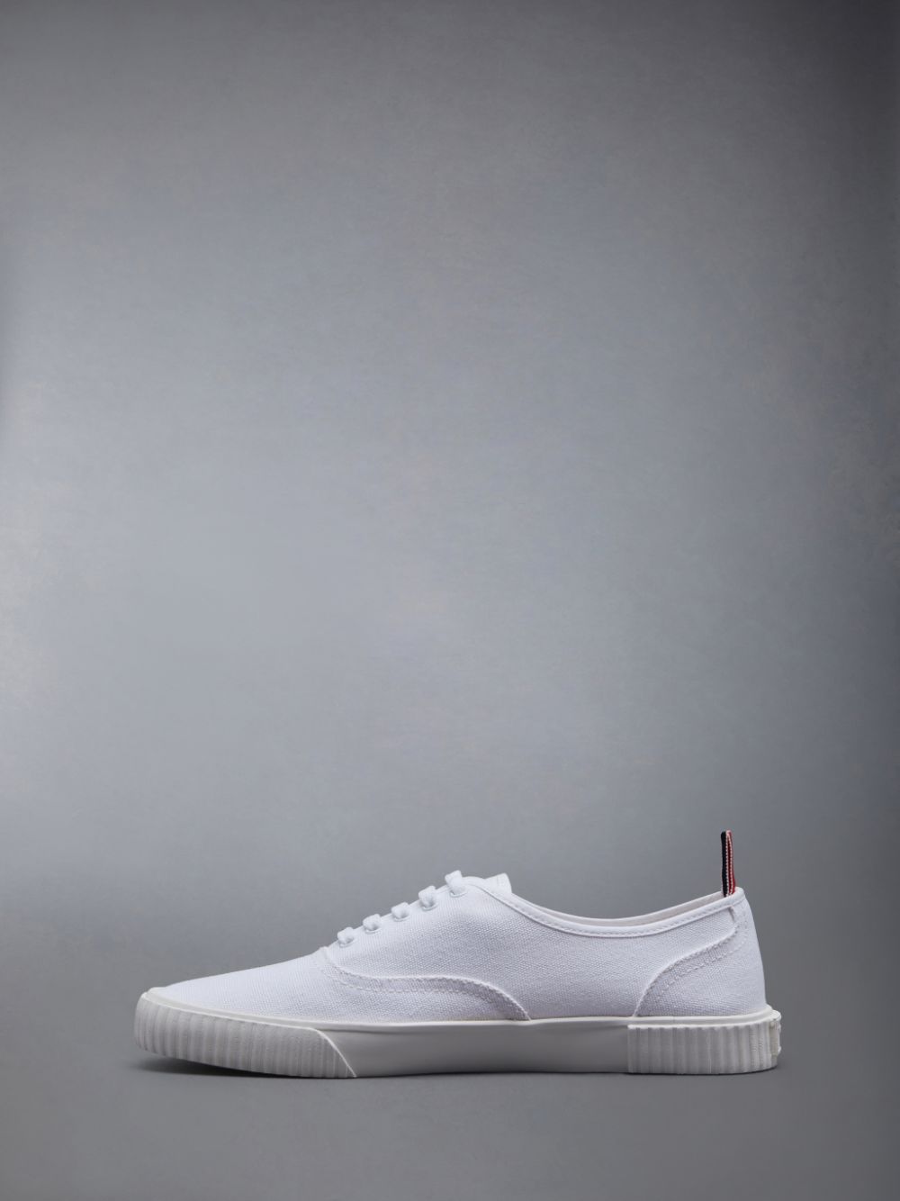 Zapatillas Thom Browne Canvas Heritage Hombre Blancas | PEZ59T29441