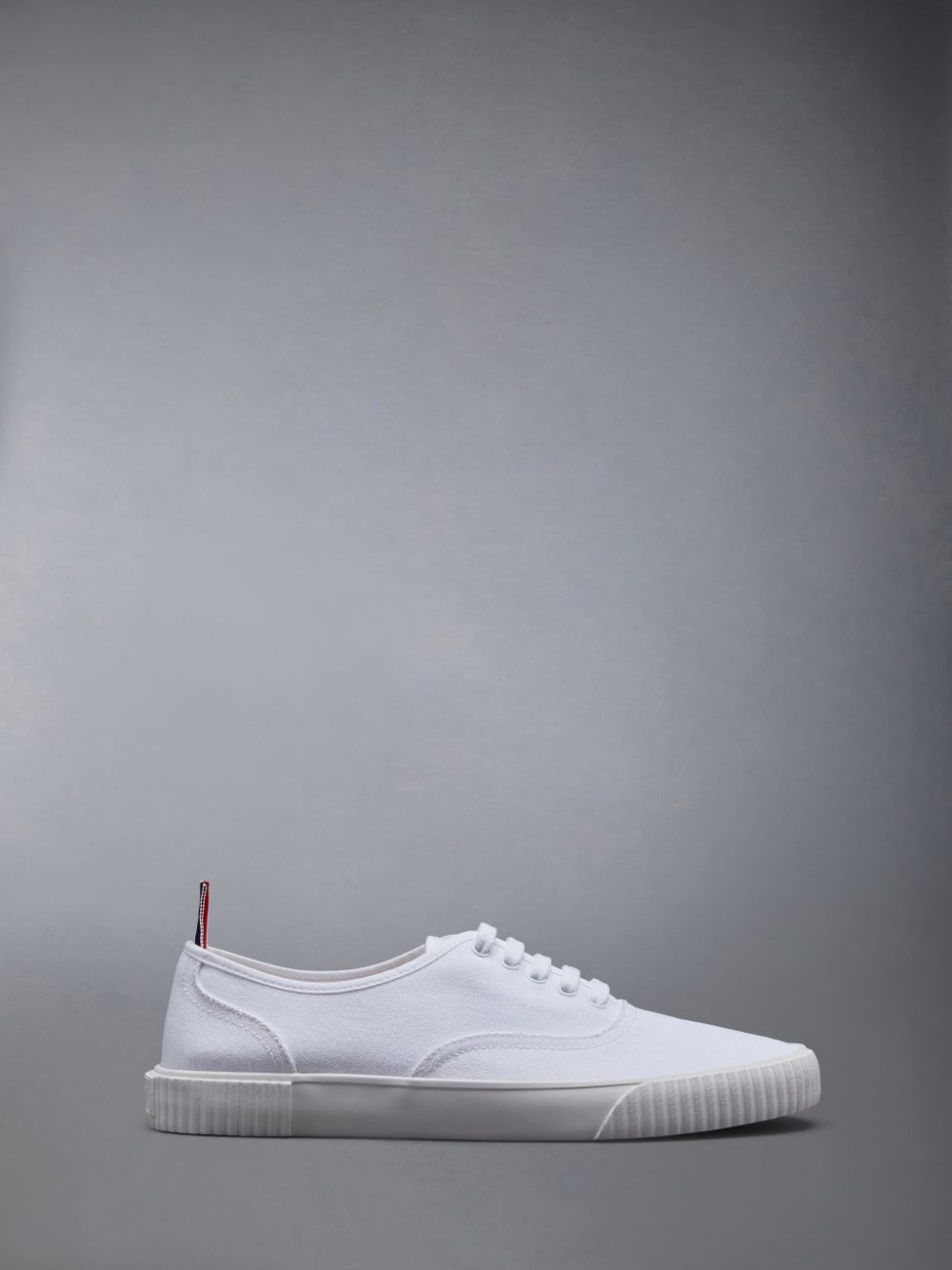 Zapatillas Thom Browne Canvas Heritage Hombre Blancas | PEZ59T29441