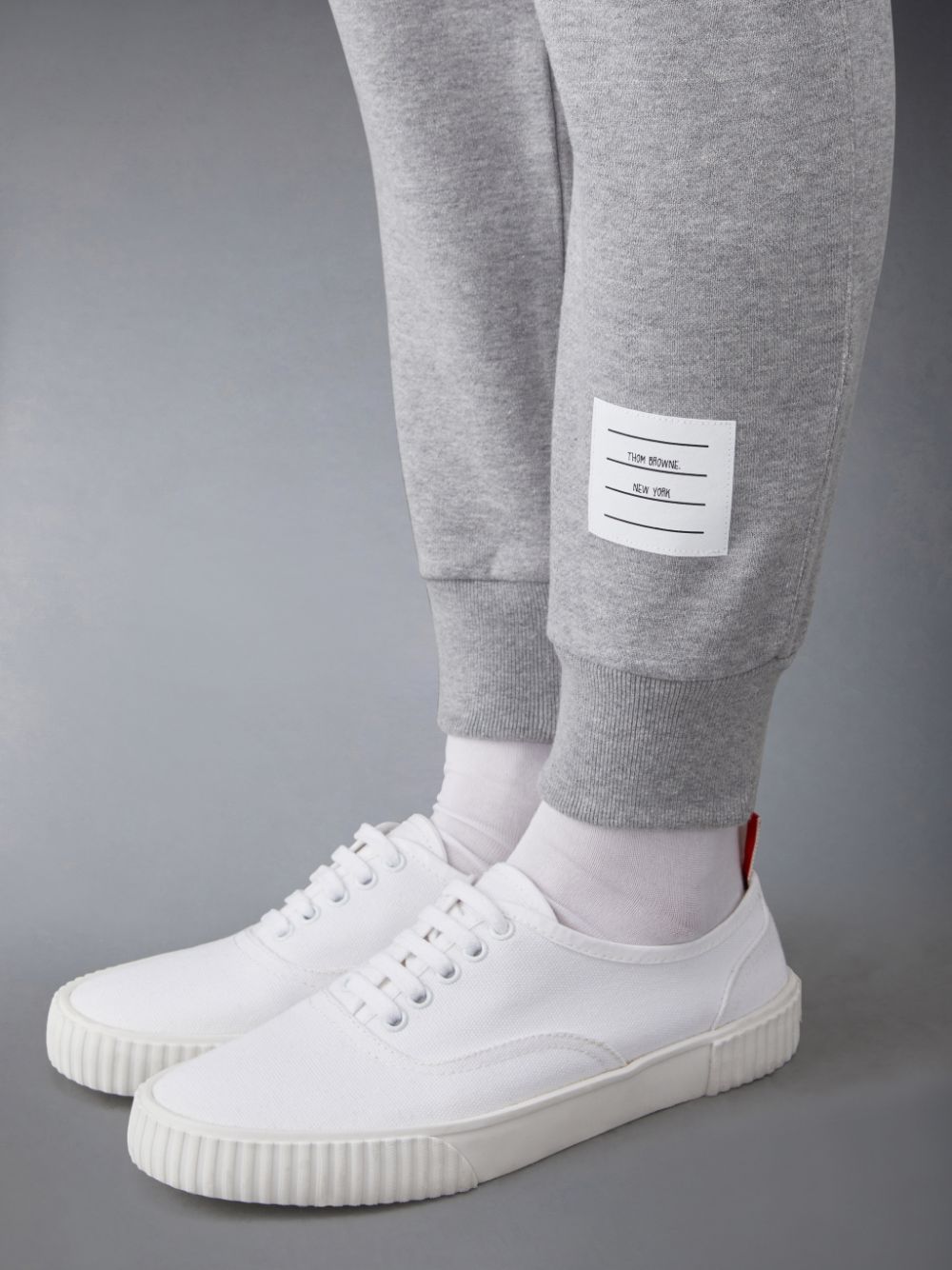 Zapatillas Thom Browne Canvas Heritage Mujer Blancas | OOR39F16923