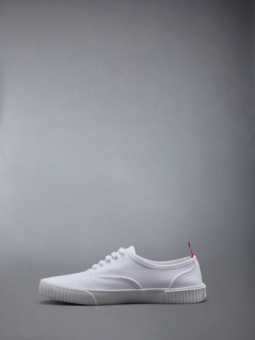 Zapatillas Thom Browne Canvas Heritage Mujer Blancas | OOR39F16923