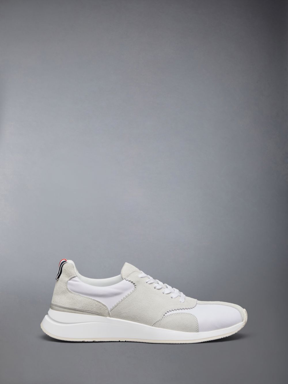 Zapatillas Thom Browne Nylon Sprinter Hombre Blancas | BVW53I50844