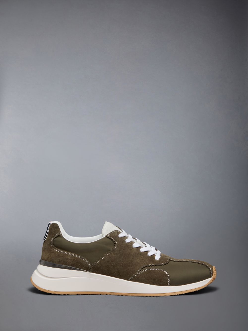 Zapatillas Thom Browne Nylon Sprinter Hombre Verde | CHV90O20744