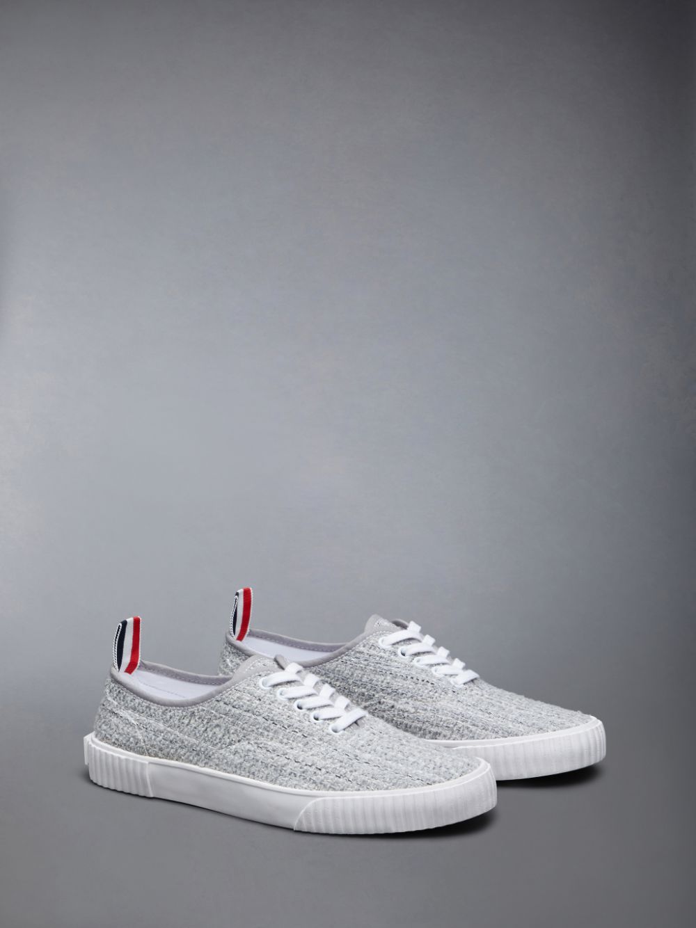 Zapatillas Thom Browne Tweed Heritage Mujer Gris | PCN58J19107