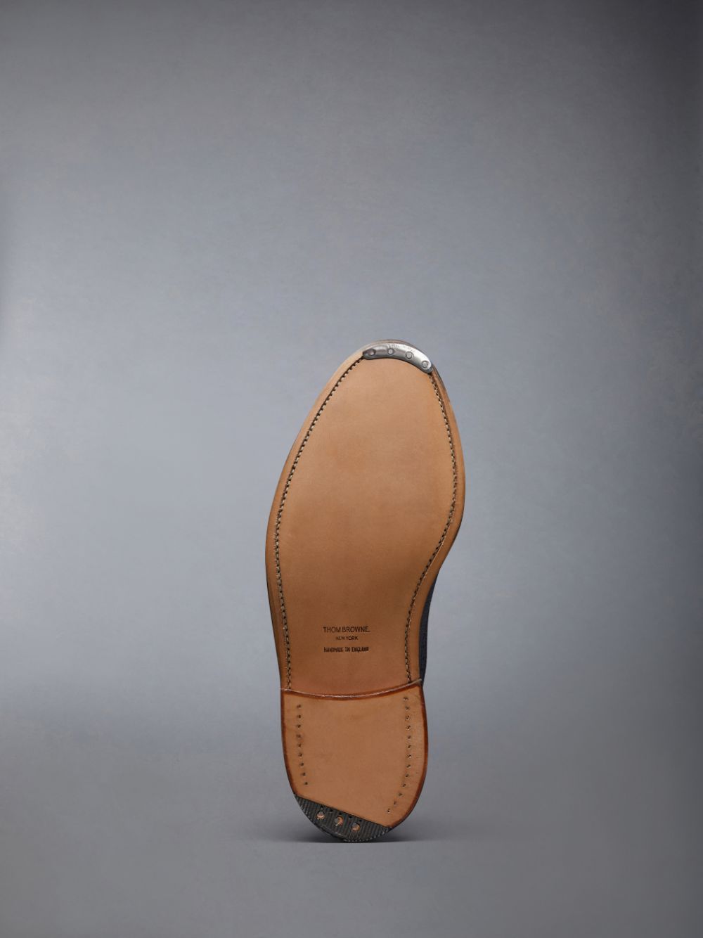 Zapatos Brogue Thom Browne Leather Sole Longwing Hombre Negras | PCB57V48794