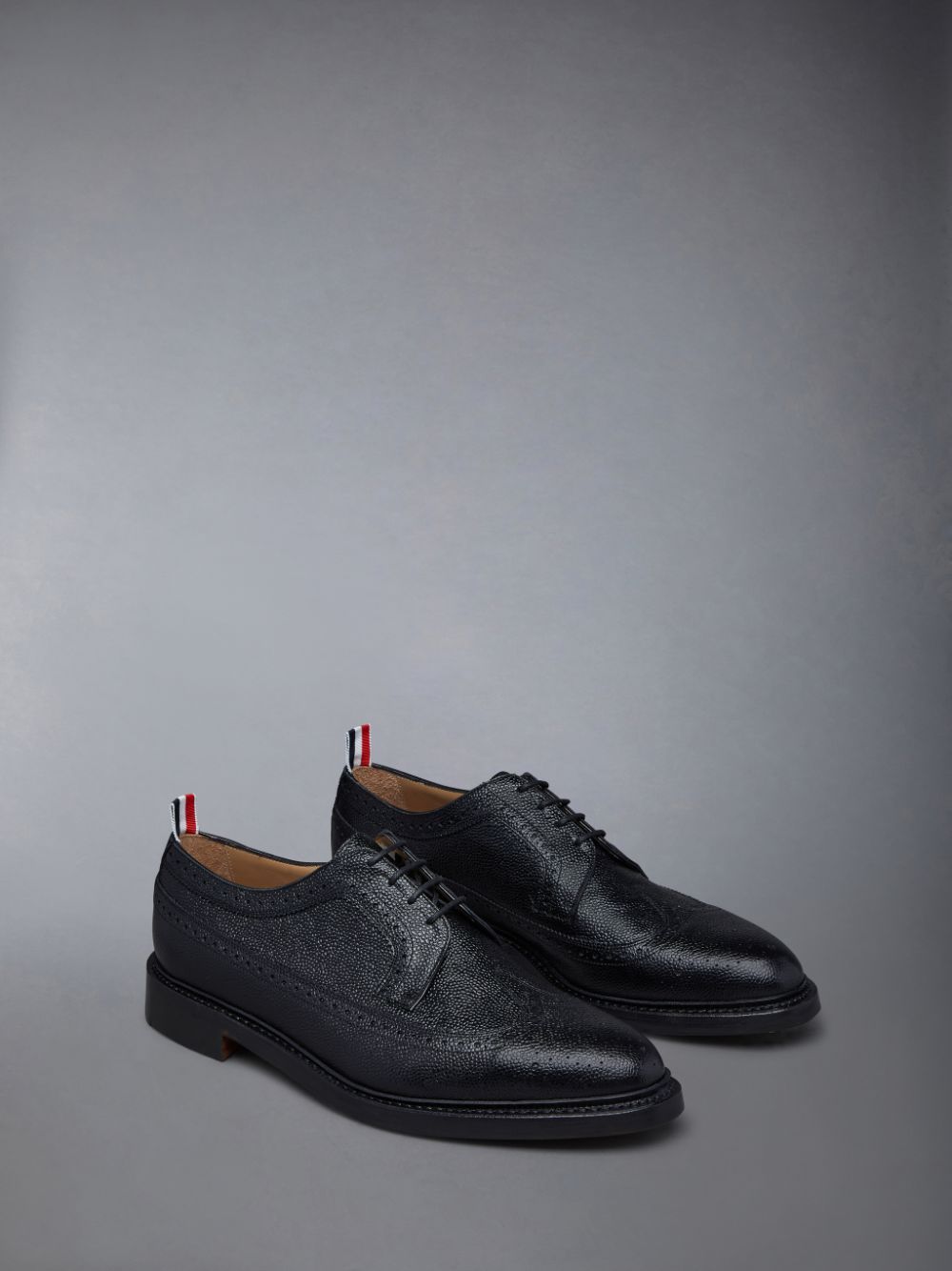 Zapatos Brogue Thom Browne Leather Sole Longwing Hombre Negras | TWZ87C86810