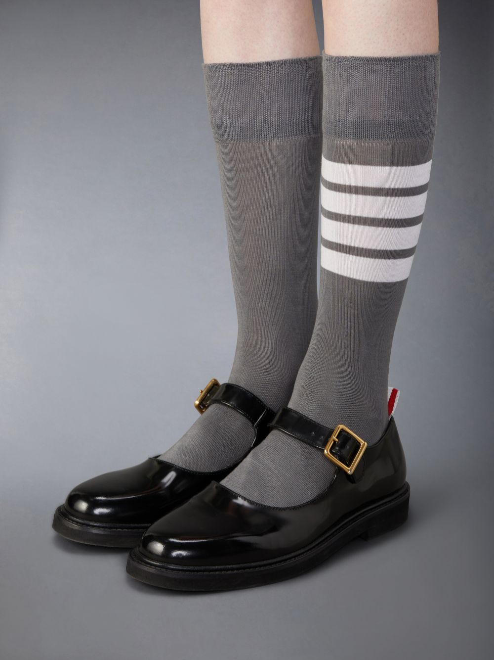 Zapatos Oxford Thom Browne Spazzolato Micro Sole John Mujer Negras | XGB84B67666