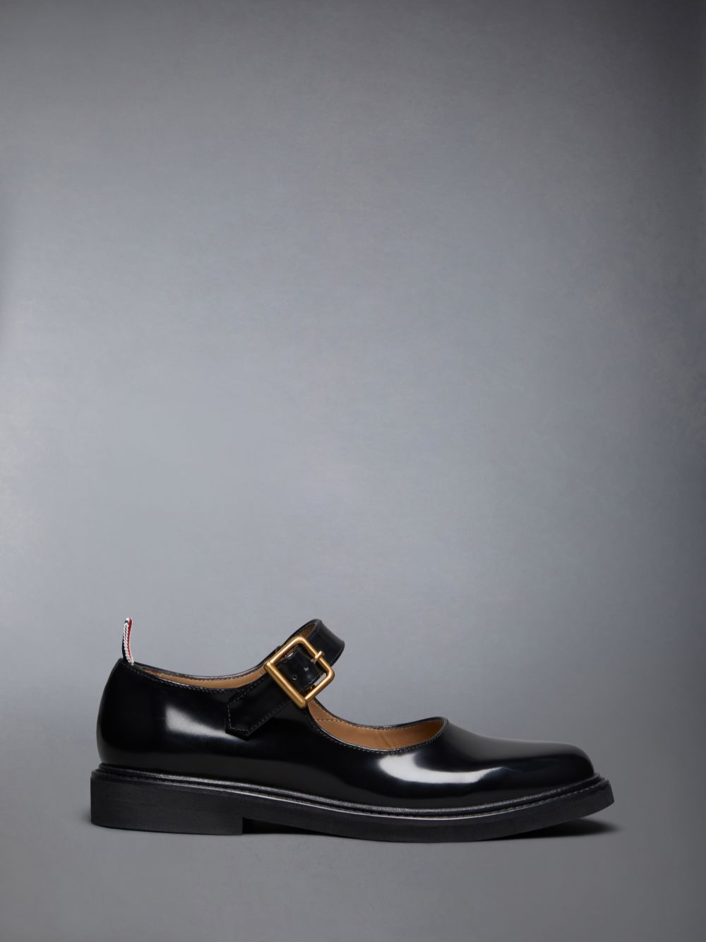Zapatos Oxford Thom Browne Spazzolato Micro Sole John Mujer Negras | XGB84B67666